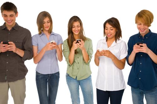nastolatki i smartfony